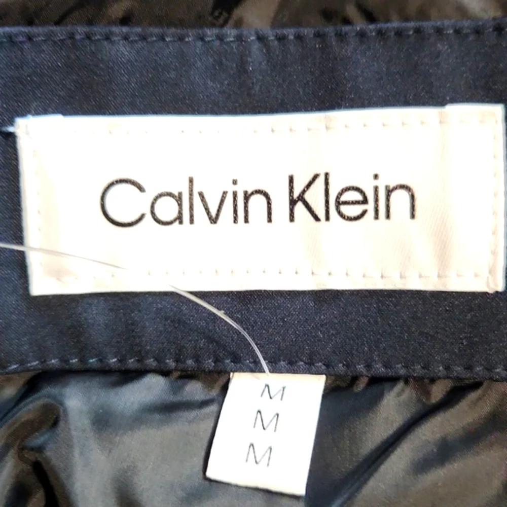 NWT! Calvin Klein Infinite Stretch Water Resistant Bomber Jacket Blue Medium - Picture 5 of 16